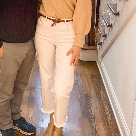 Off white crop flare jeans - Picture 4 of 4